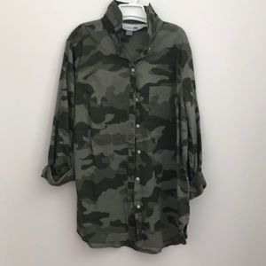 Camo long sleeve shirt
